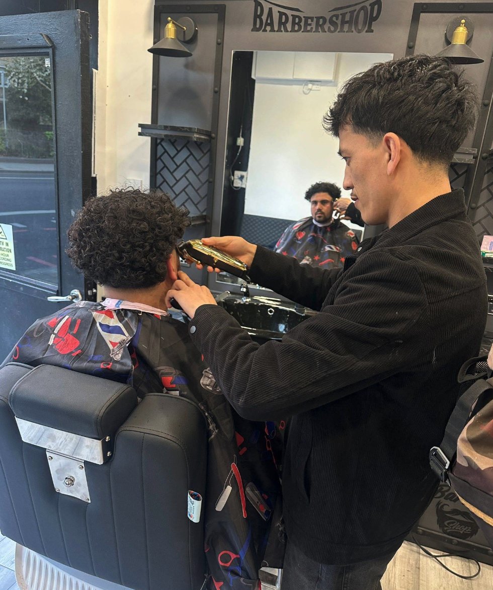 Kingsland Barbers — precision at work